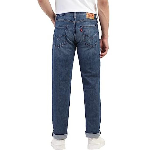 Levi's Men's Slim Mid Rise Casual Pants (18298-1304_32_Blue