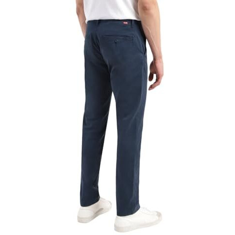Levi's Men's 511 Slim Fit Mid Rise Trousers Blue