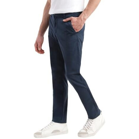 Levi's Men's 511 Slim Fit Mid Rise Trousers Blue