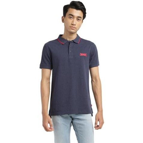 Levi's Men's Slim Fit Polo Shirt (74700-0123_Blue