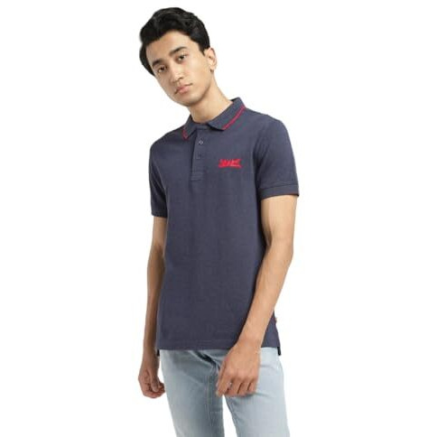Levi's Men's Slim Fit Polo Shirt (74700-0123_Blue