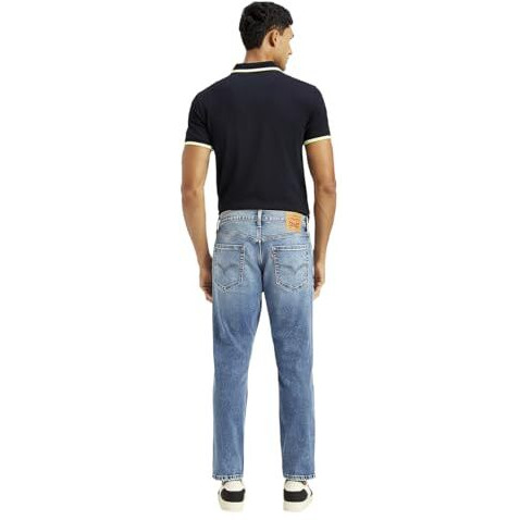Levi's Men's Regular Mid Rise Jeans (A6635-0025_Blue
