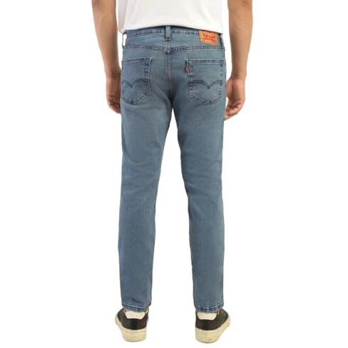 Levi's Men's 511 Slim Fit Mid-Rise Mid Rise Jeans Navy, 34