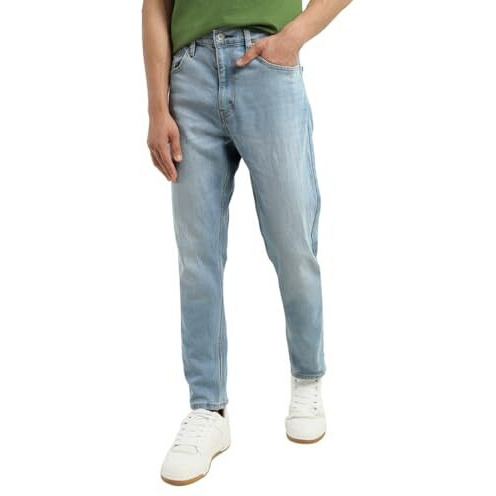 Levi's Men's 512 Slim Tapered Fit Mid Rise Jeans Blue, 32