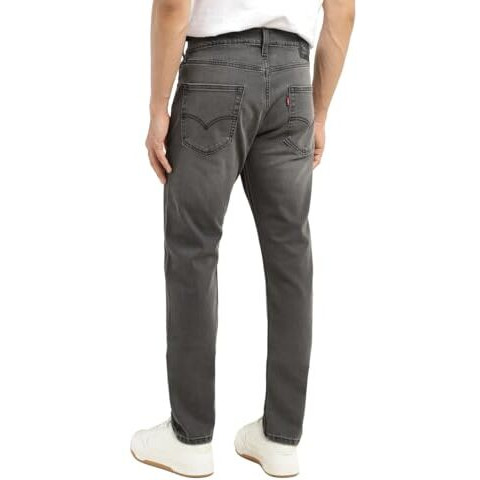 Levi's Men's 512 Slim Tapered Fit Mid-Rise Jeans Black | Rise Style Mid Rise