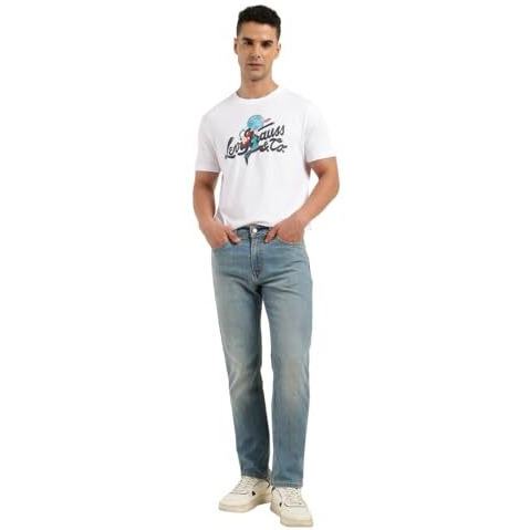 Levi's Men's 511 Slim Fit Mid-Rise Jeans Blue