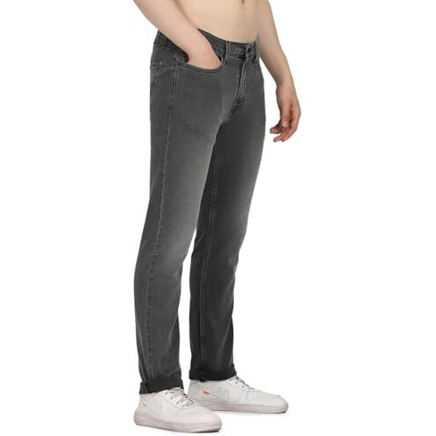 Levi's Men's Slim Mid Rise Jeans - Grey, 34