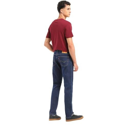 Levi's Men's Slim Mid Rise Jeans (A7087-0132_Blue, 36