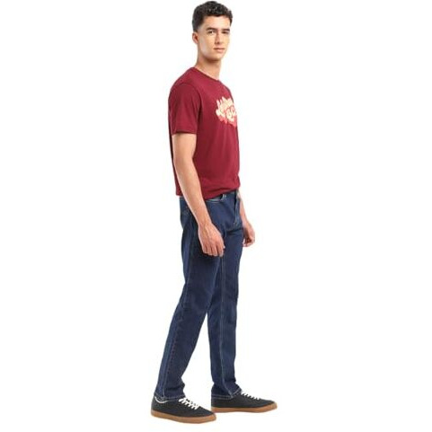 Levi's Men's Slim Mid Rise Jeans (A7087-0132_Blue, 36