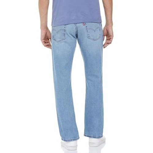 Levi's Men's Regular Mid Rise Jeans (16382-0078_Light-Blue, 34