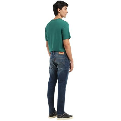 Levi's Men's Slim Mid Rise Jeans (A7086-0117_Blue, 34