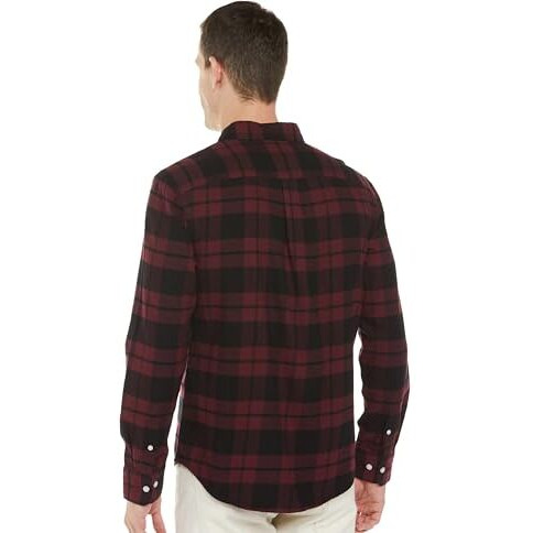 Levi's Men's Cotton Slim Fit Shirt (32907-0474_Red, Small