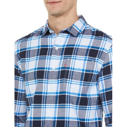 Levi's Men's Slim Fit Shirt (32907-0475_White