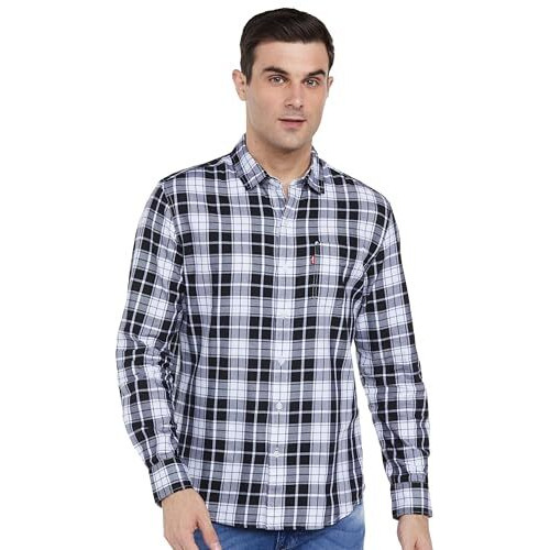 Levi's Men's Cotton Slim Fit Shirt (32907-0479_White, Xl