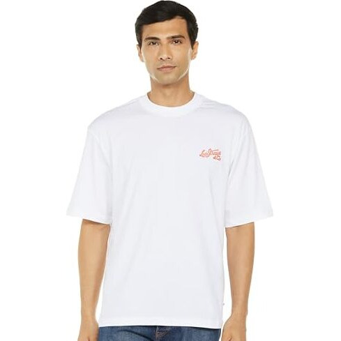 Levi's Men's Loose Fit T-Shirt (A7900-0010_White