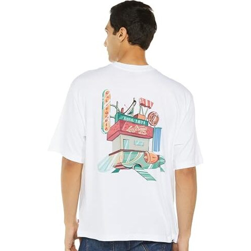 Levi's Men's Loose Fit T-Shirt (A7900-0010_White