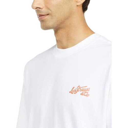 Levi's Men's Loose Fit T-Shirt (A7900-0010_White