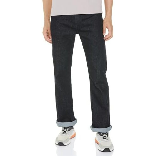 Levi's Men's Fitted Jeans (A6634-0029_Navy