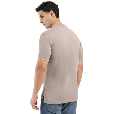 Levi's Men's Solid Regular Fit Polo Shirt (A1383-0128_Etherea