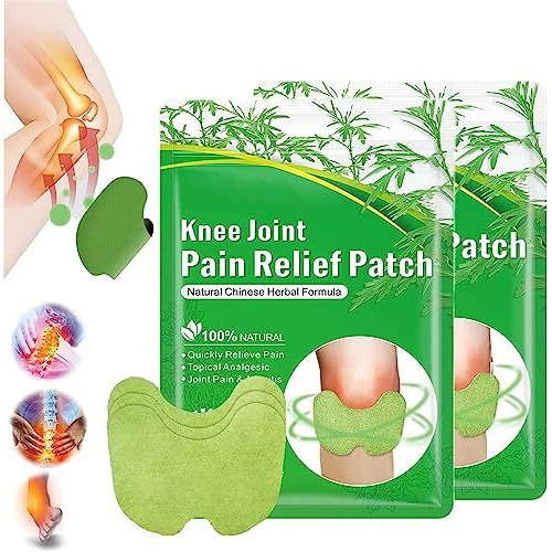 Herbal Knee Plaster Sticker Pain Relief And Inflammation Patches Joint Knee Relief Patches Kit Natural Wormwood Extract Sticker Knee Pain Relief Patches For Men Women Pack Of 10