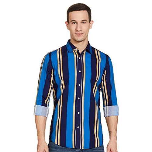 Jack & Jones Slim Fit Shirts (1933685_Olympian Blue_M)