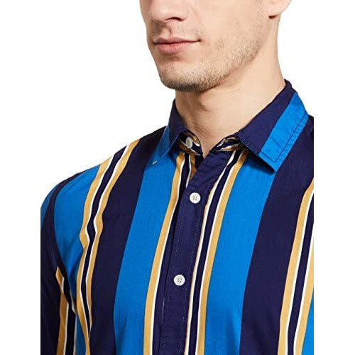 Jack & Jones Slim Fit Shirts (1933685_Olympian Blue_M)