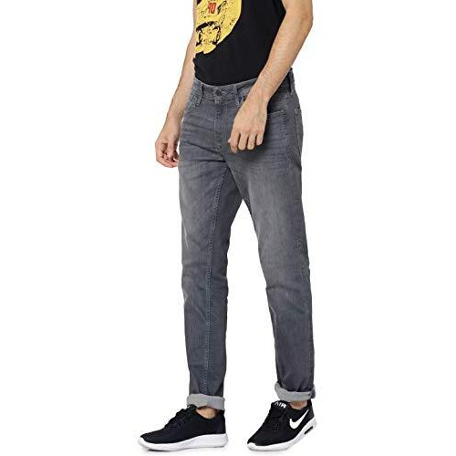 Jack & Jones Regular Fit Jeans(162027601_Medium Grey Denim_34/34)