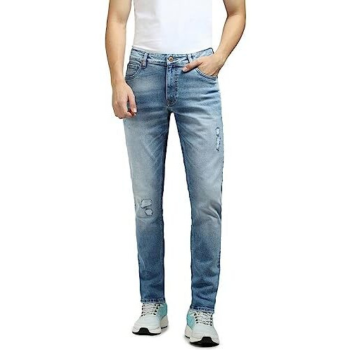 Jack & Jones Slim Fit Jeans (297913301_Light Blue Denim_34/32)