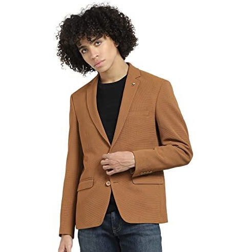 Jack & Jones Slim Fit Blazer (12246368_Lion_48)
