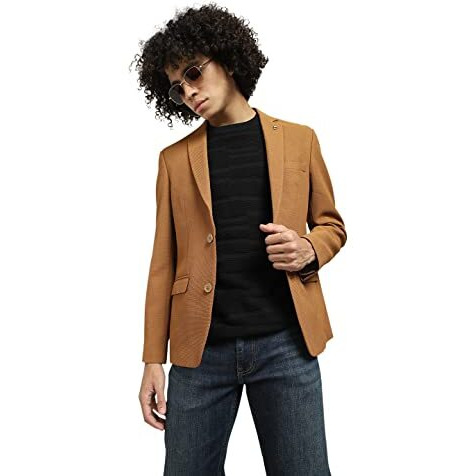 Jack & Jones Slim Fit Blazer (12246368_Lion_48)