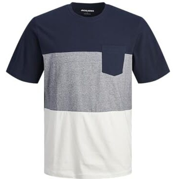 Jack & Jones Mens Navy Slim Fit T-Shirt