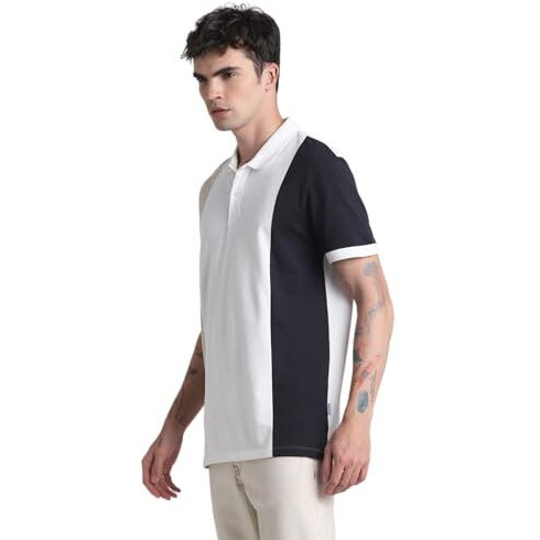 Jack & Jones Mens Multicolor Slim Fit Polo