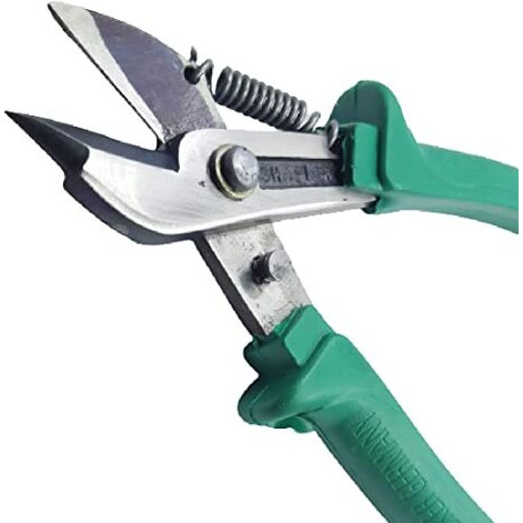 Pilerman Katiya Popat Heavy Wire Cutter/Metal Cutter/Sheet Cutter/Tin Cutter (8 Inch,Green)