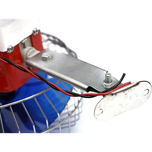Boosty 12V Dc Power Automotive Fan For Car/Jeep/Trucks/Bus/Office Airplanes/Boats/Suv And Recreational Vehicle (6-Inch, Multicolor) (Steel)