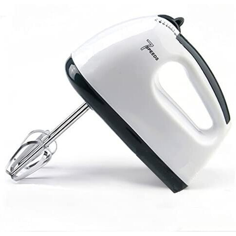 T Topline 180 W Electric Hand Mixer,Hand Blender, Egg Beater, Cake Maker, Cream Mix, Food Blender, Whipping Cream Beater For Cake With 7 -Speed With Spatula And Oil Brush