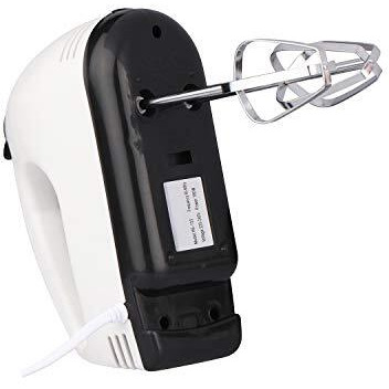 Jm Seller 180 W 2021 Edition Electric Beater High Speed Hand Mixer Egg Beater For Cake Making And Whipping Cream With 7 Speed Control (White) With Free Spatula And Oil Brush