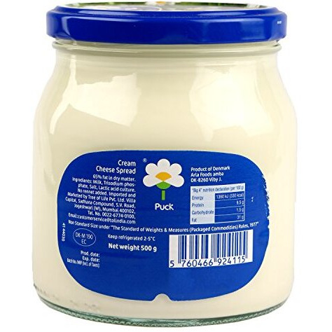 Puck Cream Cheese Spread, 500G