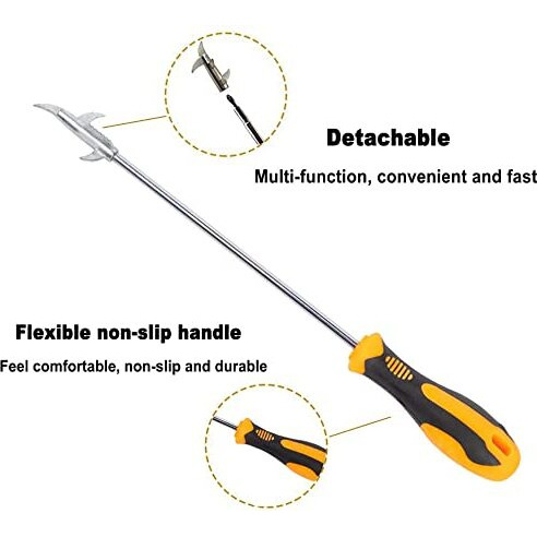 Rasikvar 2 In 1 Car Tire Stone Cleaning Hook, Tire Groove Stones Removing Tool, Tyre Stone Picker For Motor Bike Truck Car, Tire Protector Repair Tool