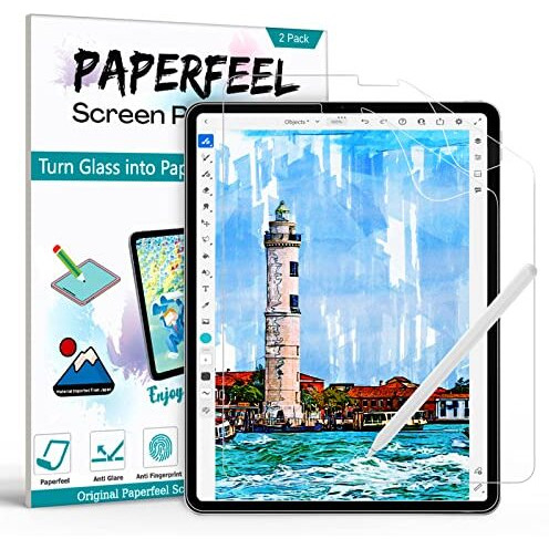 Paperfeel [2 Pack]Screen Protector For Ipad Pro 11 Inch (2022-2018), Ipad Air 5Th/4Th Generation (2022/2020,10.9 Inch),Matte Pet Paper Film For Drawing,Writing-Anti Glare,Anti Fingerprint For Tablets