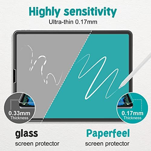 Paperfeel [2 Pack] Screen Protector For Ipad 9Th /8Th /7Th Generation (10.2 Inch, 2021/2020/ 2019 Model) Matte Pet Paper Screen Protector For Ipad 10.2 - Anti-Glare/Anti-Fingerprint For Tablets