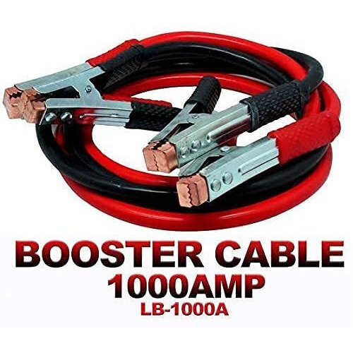 Mammoth Car Heavy Duty || Jumper Cable Battery Storage || Wire Clamp With Alligator Wire || Start Dead Battery || Emergency Line Truck Off Road || Auto Car Cables (1000Amp) By Mammoth By Mammoth