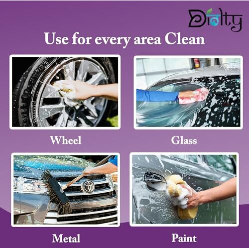Diolty Car Shampoo With Extra Foaming For Car Care And Cleaning, Concentrated Washing Liquid, Ph Balanced 5L (Lavender)