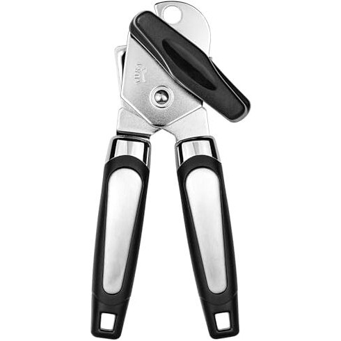 Tin Openers Can Opener 3-In-1 Stainless Steel Manual Tin Openers With Non-Slip Handle Can Openers Perfect Kitchen Tool