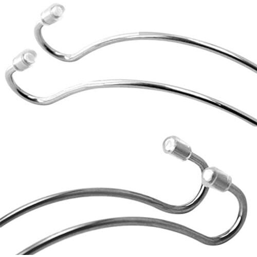 Lukzer Headrest Hooks  Heavy-Duty Car Seat Back Hooks For Handbags, Groceries, Clothing & Shopping Bags  Multi-Purpose Car Organizer Hangers (Stainless Steel, Pack Of 2)