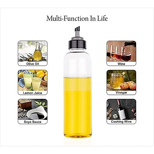 Kbs Oil Dispenser 1 Litre Cooking Oil Dispenser Bottle Oil Container Kitchen Accessories Items (Pack-Of-2-1000Ml)