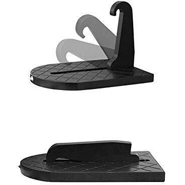 Sinex Car Doo Rstep Easy Access To Car, Folding Car Door Latch Hook Step Mini Foot Pedal Ladder For Jeep Suv Roof | Metal, Aluminium And Rubber