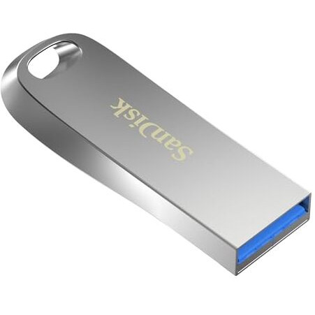 Sandisk Ultra Luxe 256Gb, Usb 3.2 Gen 1, Flash Drive, Upto 400Mb/S R, Pendrive, Metal, 5Y Warranty (Sdcz74-256G-I35)
