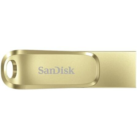 Sandisk Ultra Dual Drive Luxe Type-C 64Gb, Otg, Upto 400Mb/S, Pendrive, Gold, 5Y Warranty (Sdddc4-064G-I35Gd)