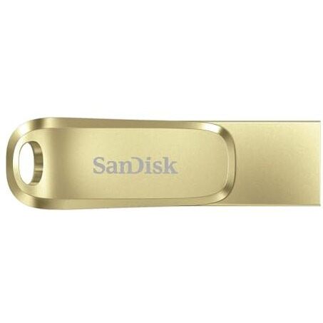 Sandisk Ultra Dual Drive Luxe Type-C 256Gb, Otg, Upto 400Mb/S, Pendrive, Gold, 5Y Warranty (Sdddc4-256G-I35Gd)