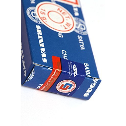Satya Sai Baba Original Nag Champa Joss Incense Sticks 15G Box (3 Packs)